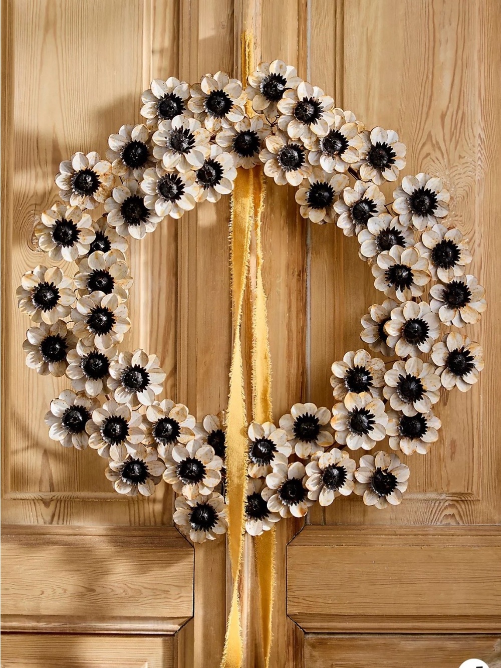 Anthropologie terrain Anemone Iron Wreath